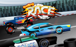 Cars race